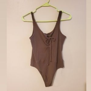 Large Army green bodysuit